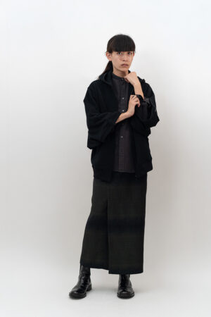 着物スカート Gritter 破創 【緑】