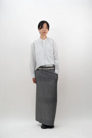 着物スカート Gritter 破創 【灰】