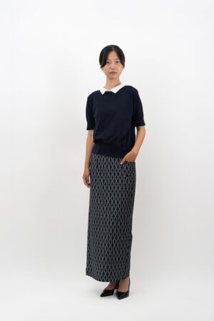 着物スカート Gritter チェーン 【白】