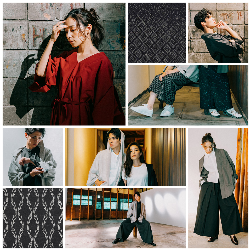 anstyle モデル nono 生地写真