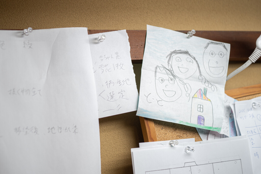 工房内作業場の風景